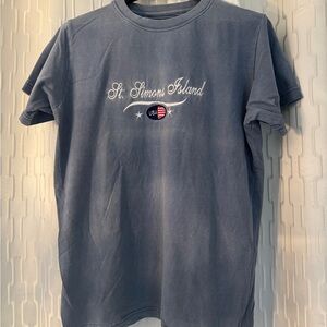 St. Simons Island Blue T-Shirt- Size M